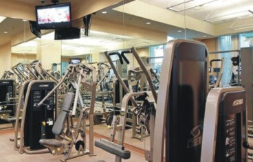 fitness center at The Signature at MGM Grand