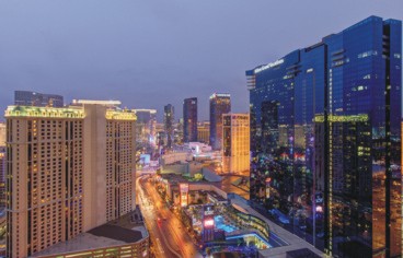 Vegas Penthouse balcony with amazing views